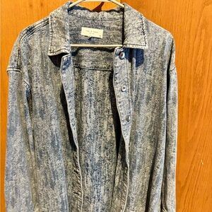 Rag &bone Blue Denim Jacket